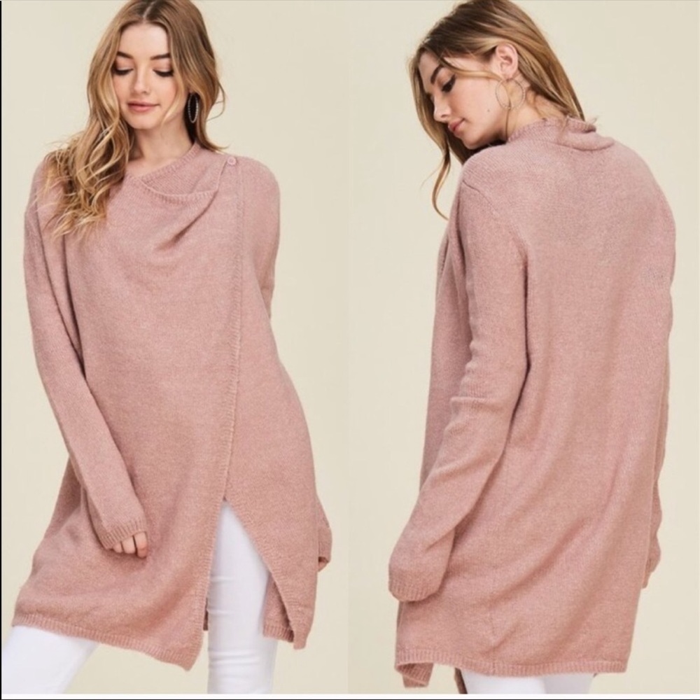 Pink Cardigan